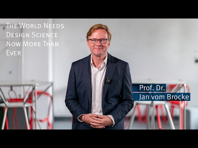 Design Science Research - Prof. Dr. Jan vom Brocke