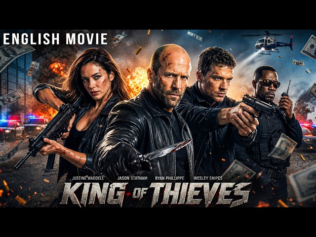 KING OF THIEVES | Jason Statham Battles Criminals In A Deadly Bank Heist | Hollywood Action Movie