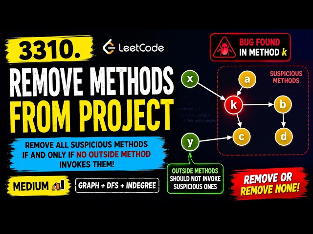 LeetCode 3310 | Remove Methods From Project | The Hidden Graph Trick | C++