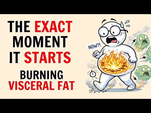 The Exact Moment Walking Starts Burning Visceral Fat | Science Explained