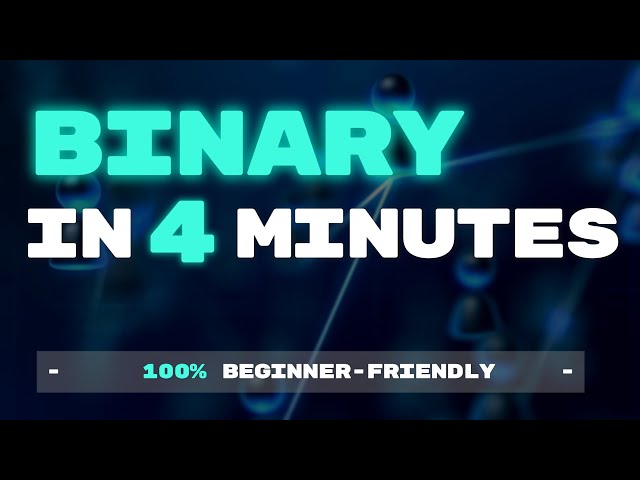 Binary Is Easier Than You Think (4-Minute Explanation)