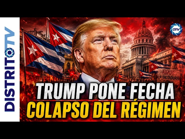 BREAKING NEWS CUBA🔴TRUMP SETS DATE FOR THE COLLAPSE OF THE CUBAN REGIME: "WHEN THE PRESIDENT GIVE...