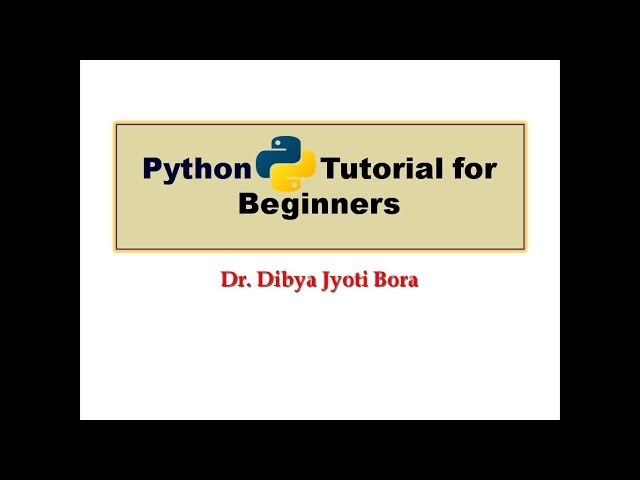 Python Tutorial for Beginners||Lecture#1 Introduction to Python