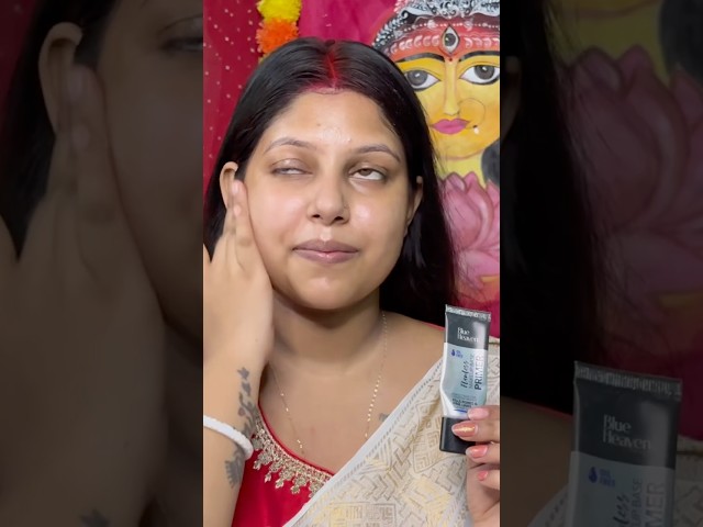 Durga Puja makeup tutorial 2026 🌸 #shorts #short #ytshorts #yt #makeup #durgapuja