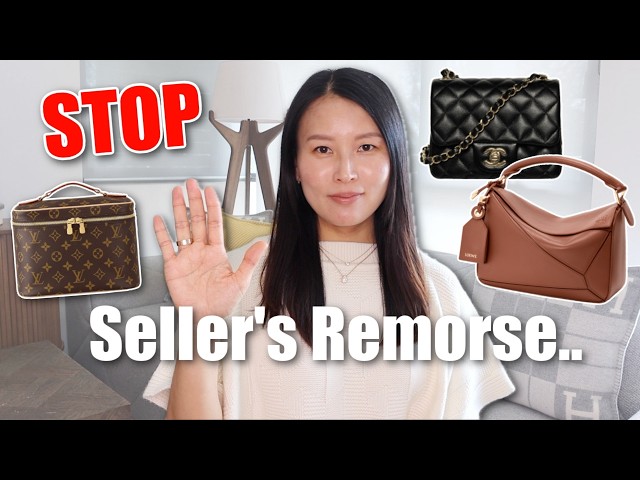 Declutter your luxury bag collection without REGRET. How to avoid Seller's Remorse.