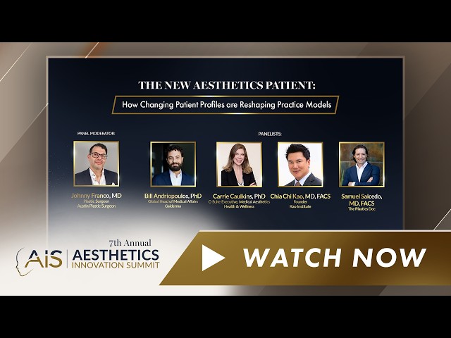 SHIFT 2: The New Aesthetics Patient: How Changing Patient Profiles are Reshaping Practice Models