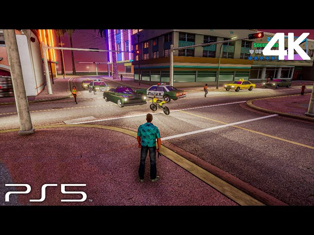 GTA Vice City - PS5™ Gameplay [4k 60fps]