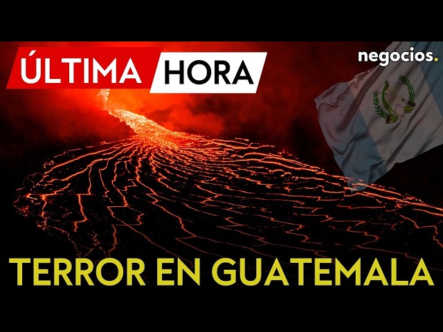 BREAKING NEWS | Terror in Guatemala: the eruption of the Fuego volcano triggers an orange alert
