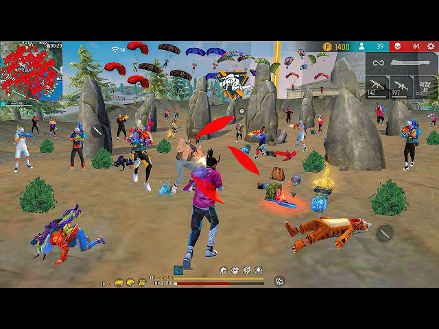 PLASMA+MP40 65Kills 💪 90%Headshot Rate ⚡| Solo Vs Squad Full Gameplay | FREE FIRE