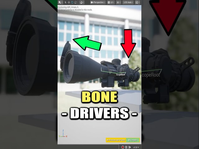 UE5: Bone Drivers - (Bone Driven Controller Node)