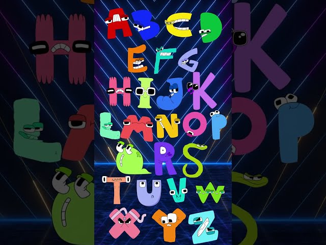 Learn Uppercase Alphabet | A-Z Capital Letters #Shorts #abcsong #learnabc #alphabetsong #funlearning