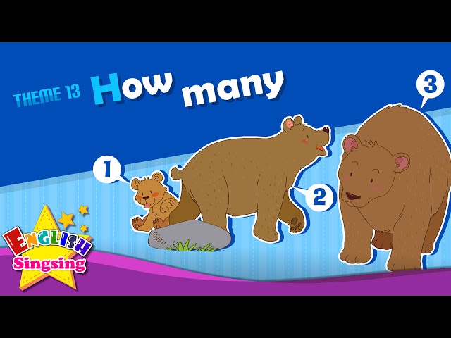 Theme 13. How many - How many apples? | ESL Song & Story - Learning English for Kids