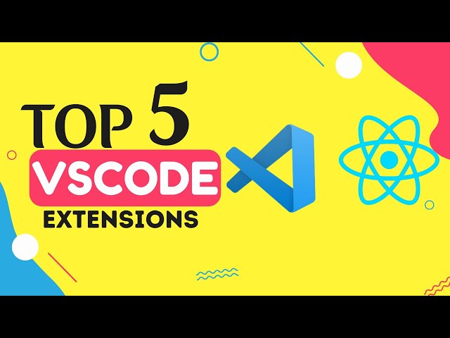 Top 5 must-have VSCode extensions for React developers! #Shorts