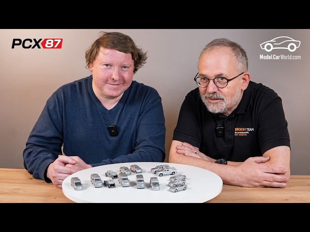 Neue PCX87 Prototypen enthüllt | Moderne H0-Modellautos von Bentley, GMC & Opel/Renault