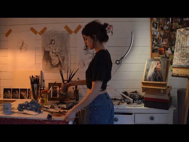 Art Vlog | A realistic week of working as an artist 