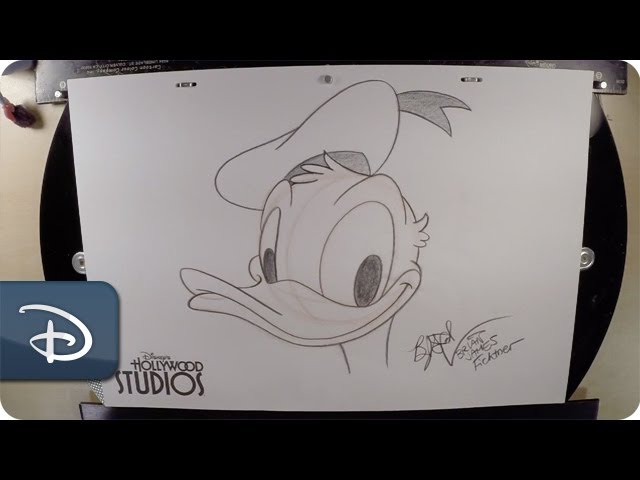 How-To Draw Donald Duck | Walt Disney World
