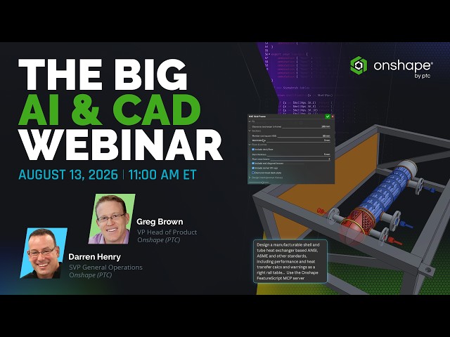 The Big AI + CAD Webinar