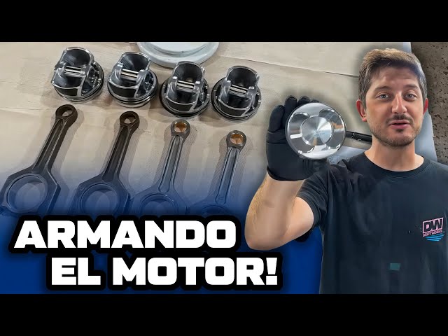 We assemble the engine of the BMW 320 F30