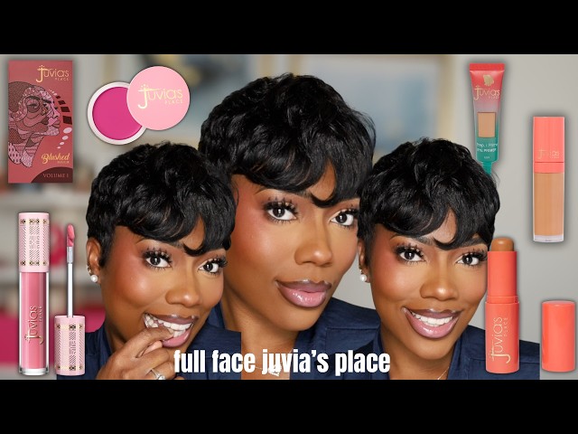 I did a full face using juvia's place.. I'm actually shocked *oily skin friendly*