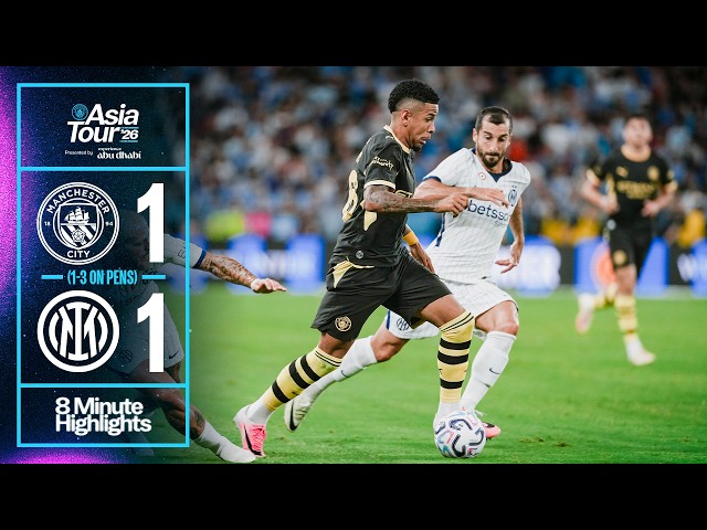 HIGHLIGHTS | Man City v Inter Milan | The start of our pre-season Asia tour!