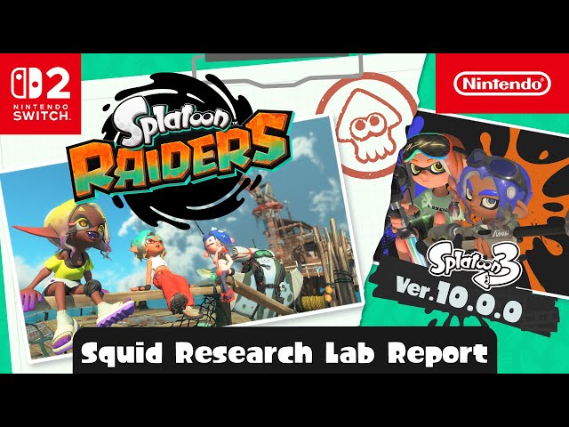 Splatoon Raiders – Announcement Trailer & More – Nintendo Switch 2