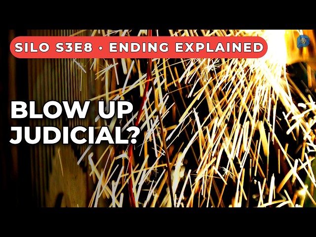 Silo Season 3 Episode 8 Ending Explained, Why Juliette Lets Judicial Take Her