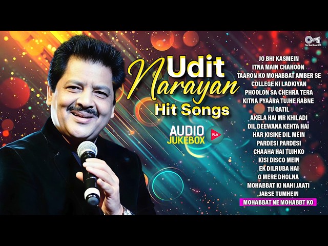 Udit Narayan Hit Songs | Sadabahar Hindi Old Songs | Evergreen Bollywood Hits | हिंदी सदाबहार गाने