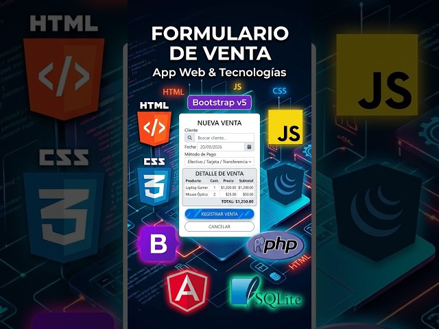 App Web de Punto de Venta con Bootstrap, AngularJS, PHP y SQLite Parte 14