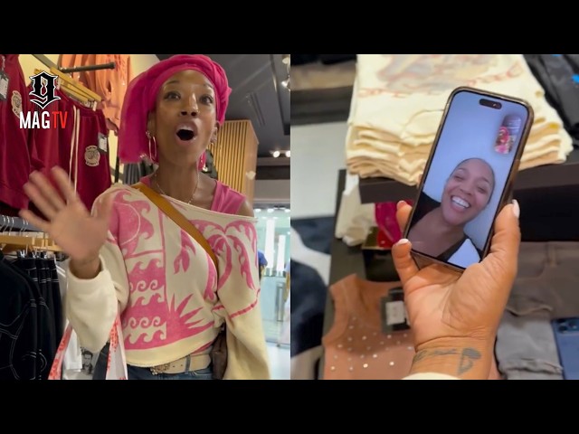 Brandy Shocked After Unknowingly Shopping At Rasheeda's "Pressed ATL" Store! 😱