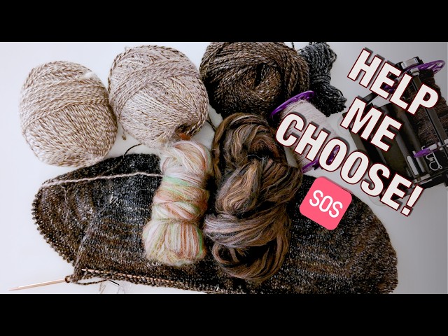 🦙 Fluff to Sweater Ep. 11 — One Color Choice Will Change EVERYTHING 🧶 #knittingsweater