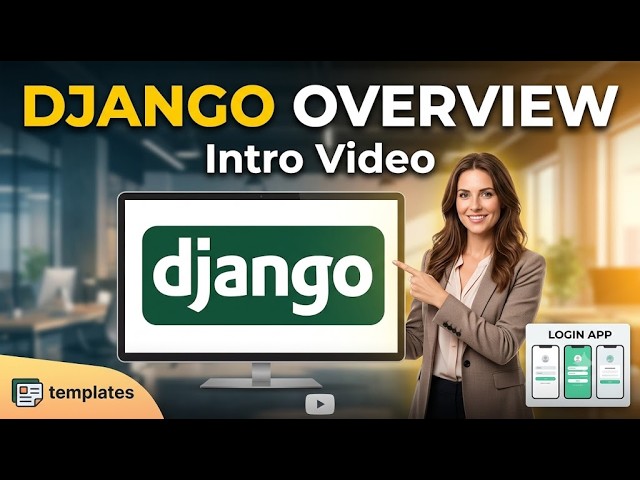 DJANGO Web Server Overview Intro | Complete Django MasterClass | Industry Expert Led Sessions