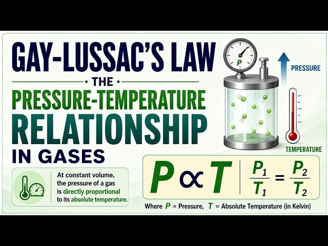 Gay-Lussac's Law | The Pressure-Temperature Relationship in Gases | Uplatz