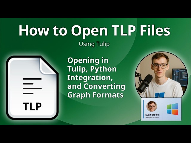 How to Open TLP Files (Tulip Graph Data)