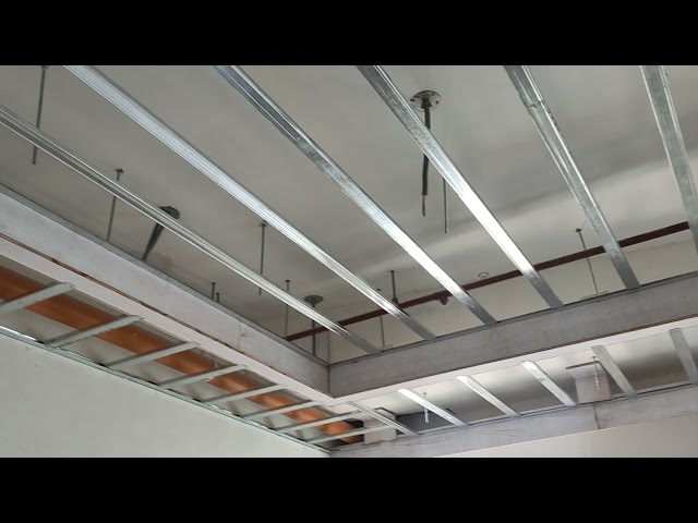How to Install Metal Furring at Ceiling? #Architectural Works#Engineering#Fit Out Works#Construction