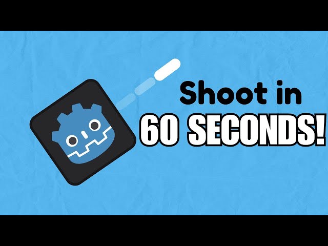 Simple Shooting system in Godot4 2D | godot tutorial.