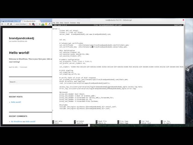 LetsEncrypt Using FREE Serverpilot & Digital Ocean