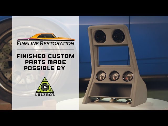 3D Printing Custom Car Parts: Fine Line Restoration