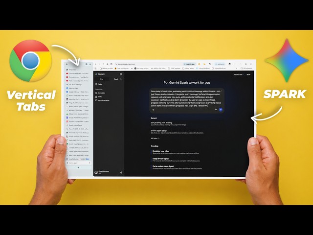 Google Apps Updates Episode 133 – Gemini Spark, Chrome Vertical Tabs & 40+ New Features!