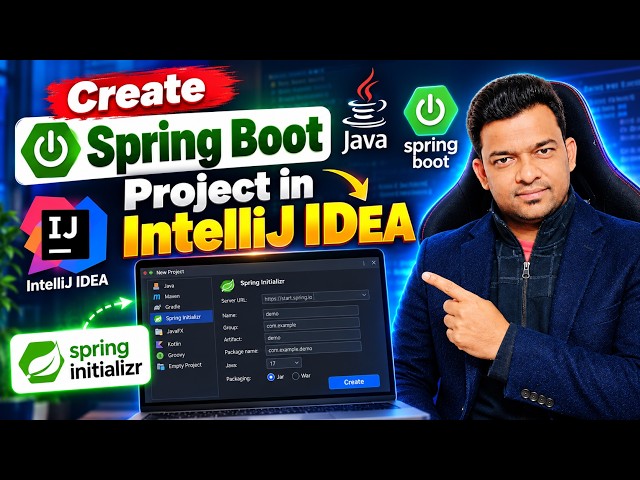 How to Create Spring Boot Project in IntelliJ IDEA | Step-by-Step Tutorial for Beginners