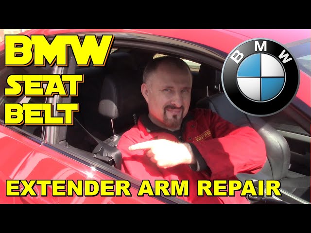 How to Repair your BMW Seat Belt Extender Arms: Quick Tech Ep4.