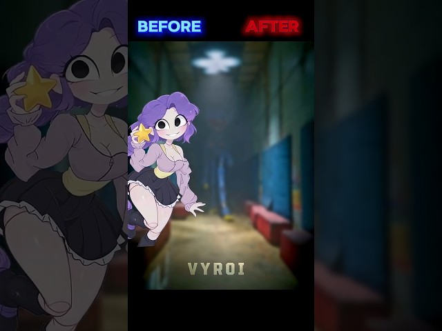 CARTOON vs GAME ANIMATION 😱🔥 | Which One Looks Better? #PoppyPlaytime #CartoonVsGame #Animation #usa