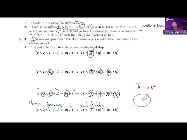 UNISA - COS3761. Satisfiability