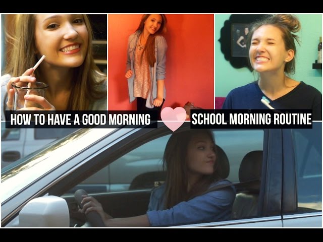 My Morning Routine 2014 + Tips For A Good Morning!