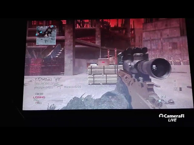 Playing mw3 PS3
