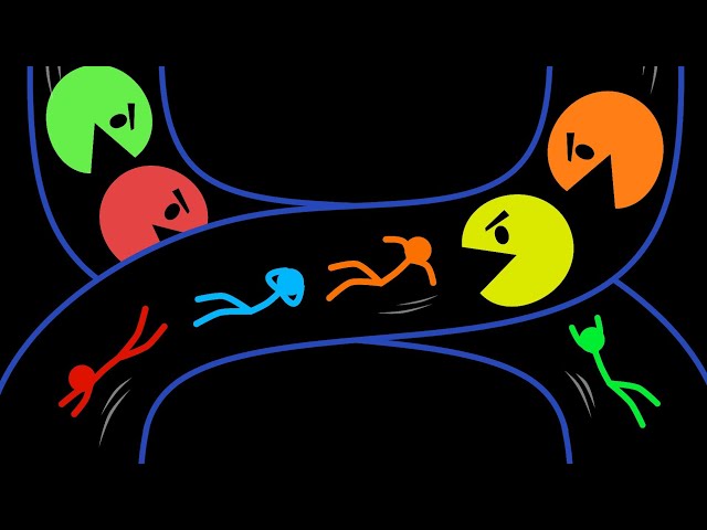 Pacman and Stickman Animation (Part 57)