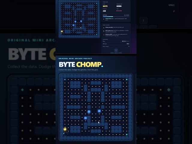 JavaScript Pac-Man Coding Timelapse #javascript | Full Tutorial on My Channel