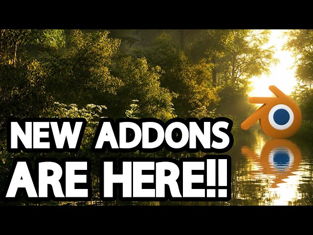 15 New Blender Addons Have Been Released