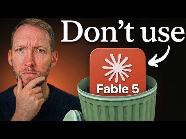Stop Using Fable 5 in Claude Code (It’s Holding You Back)