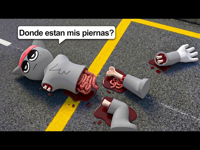 Me lanzo como un MUÑECO DE TRAPO contra un TREN de ALTA VELOCIDAD en Roblox