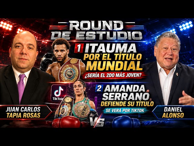 ITAUMA GOES FOR HISTORY! The 2nd youngest heavyweight champion? | Amanda Serrano on TikTok.